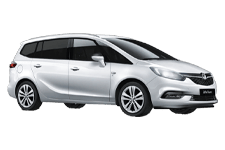 Van Hire Hereford - Vauxhall Zafira 5 + 2 - Minibus hire Hereford