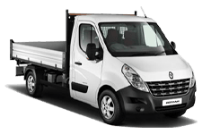 Van Hire Hereford - White 3.5 Tonne Folkestone Tipper Transit - Van hire Hereford